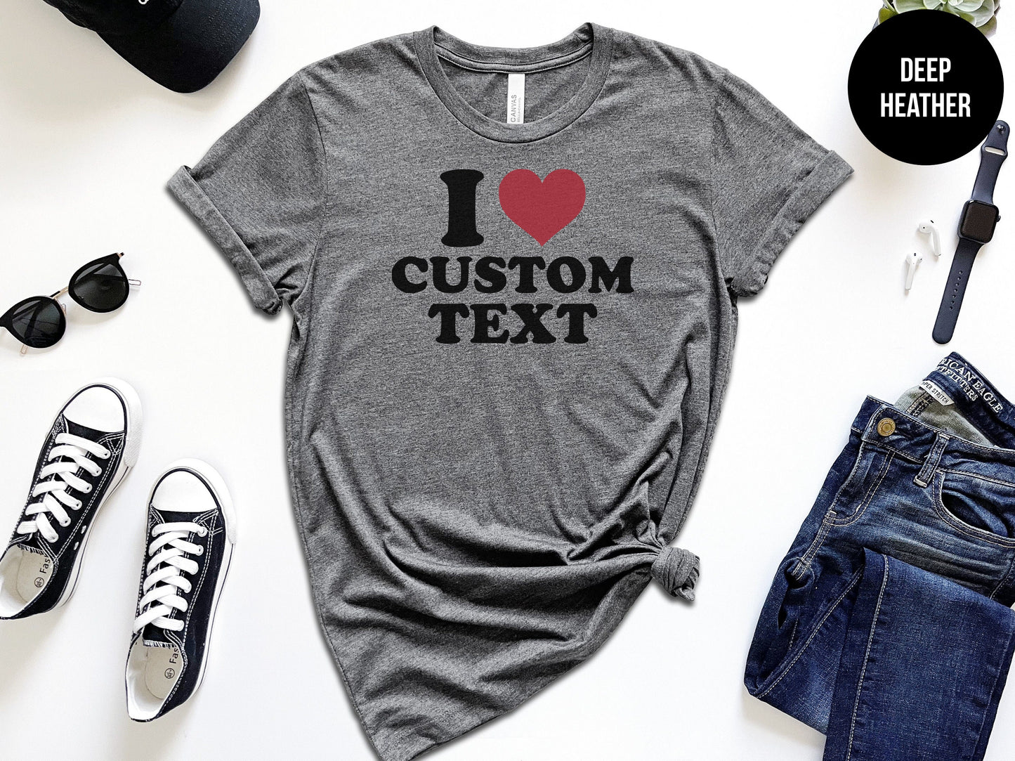 I Heart "Custom Text"