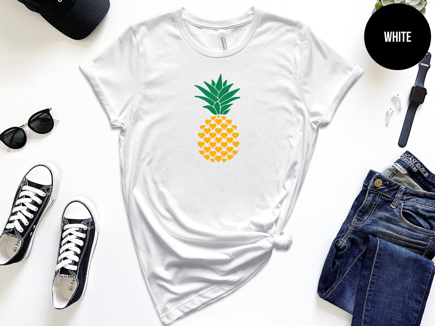 Pineapple Heart Shirt