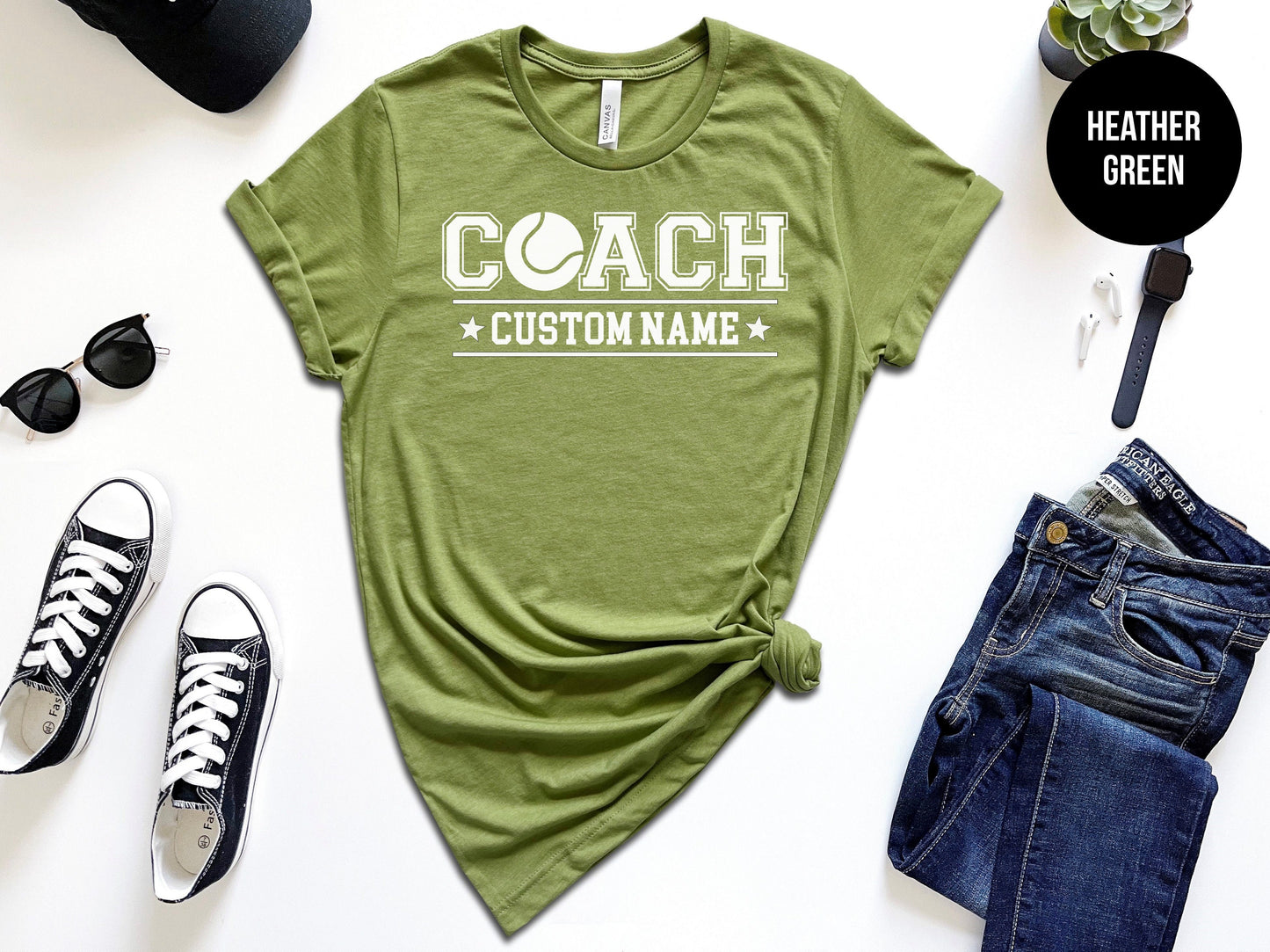 Tennis Coach (with Custom Name)