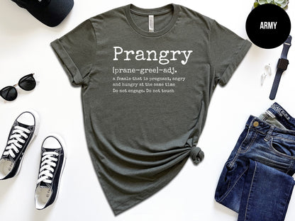 Prangry Definition