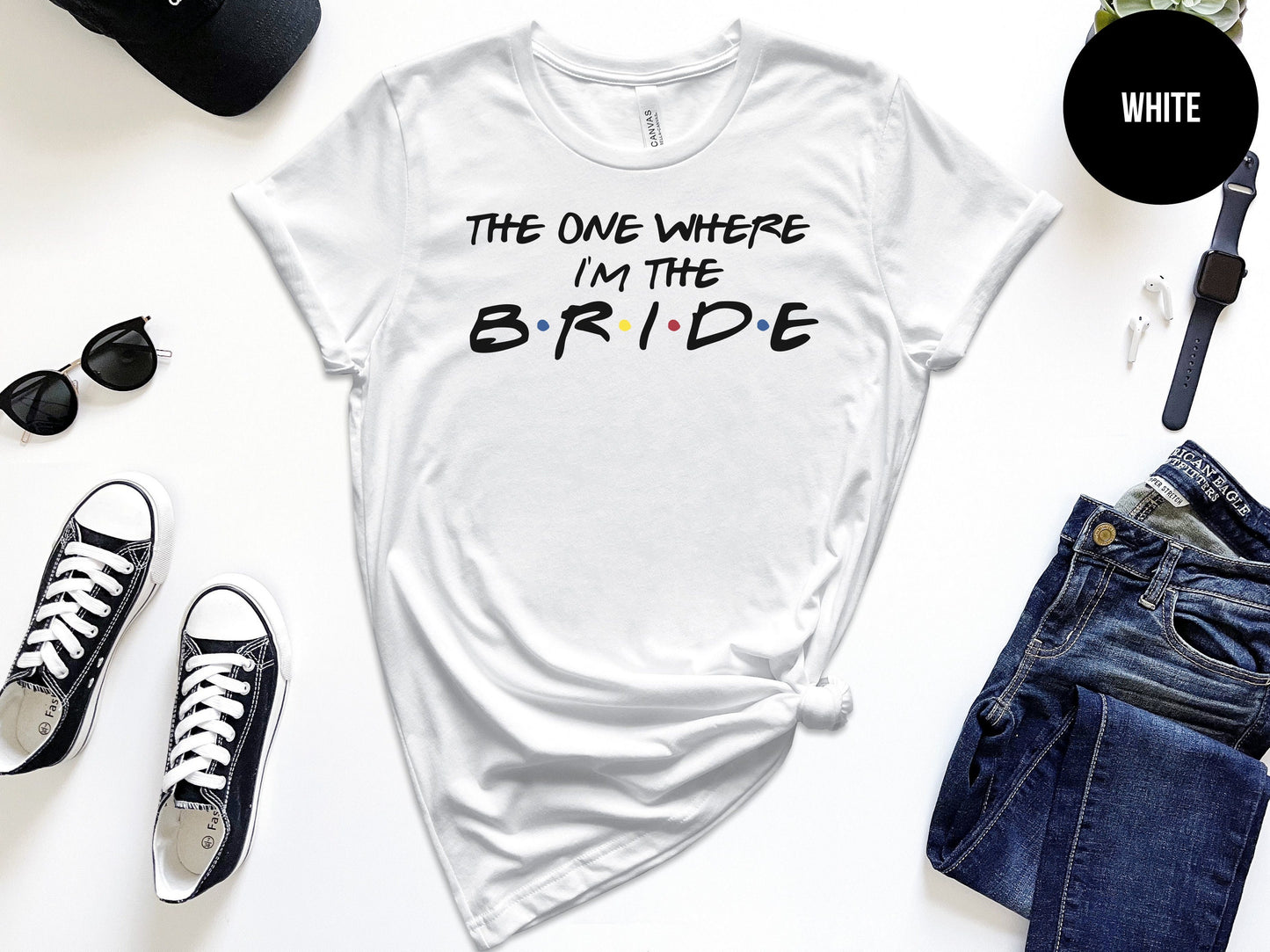 The One Where (Friends Themed Custom Wedding Shirts)