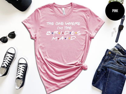 The One Where (Friends Themed Custom Wedding Shirts)