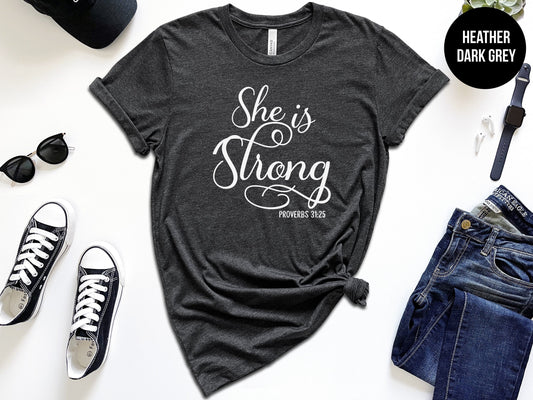 She is Strong - Proverbs 31:25